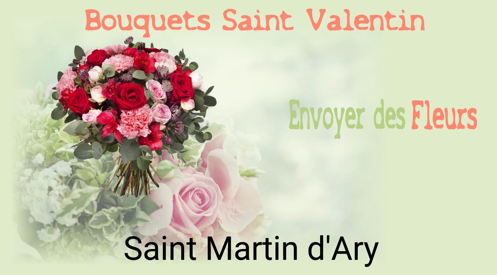 Roses de Saint-Valentin livrées à Saint-Martin-d'Ary